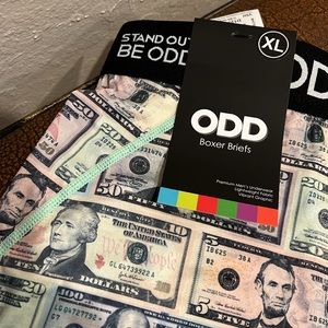 Odd Boxer Briefs Premium All The Money on these Cool Men Underwear Lightweight!